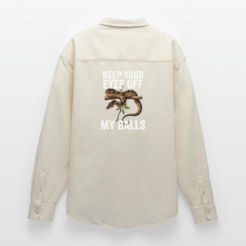 Python roi Serpents Amateurs de terrarium Python Chemise unisexe coupe décontractée bio Stanley/Stella