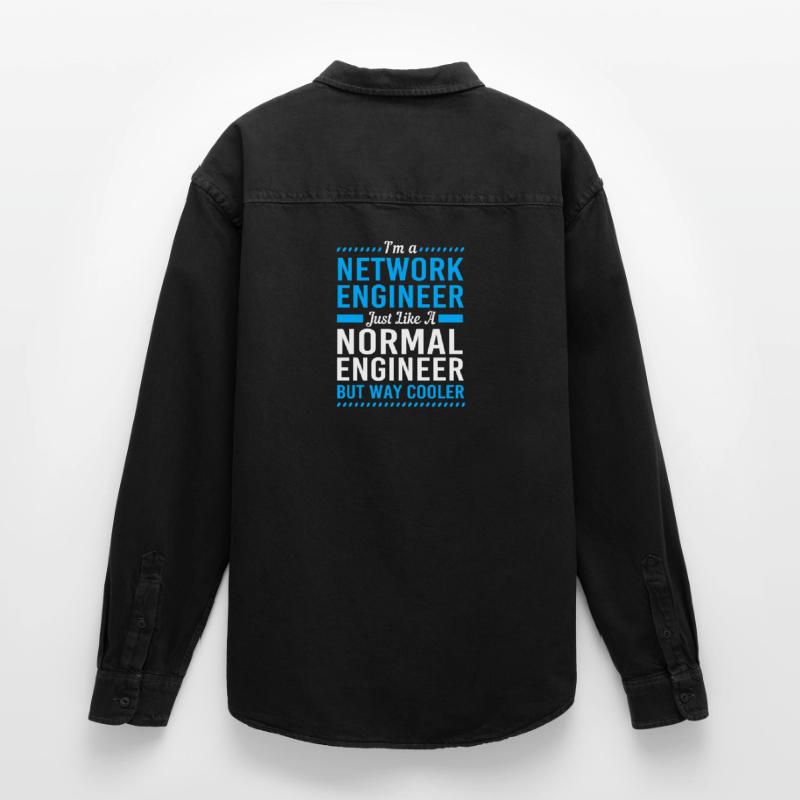 Network Computer Scientist Programmer Admin Relaxed Fit Unisex Organic Shirt by Stanley/Stella