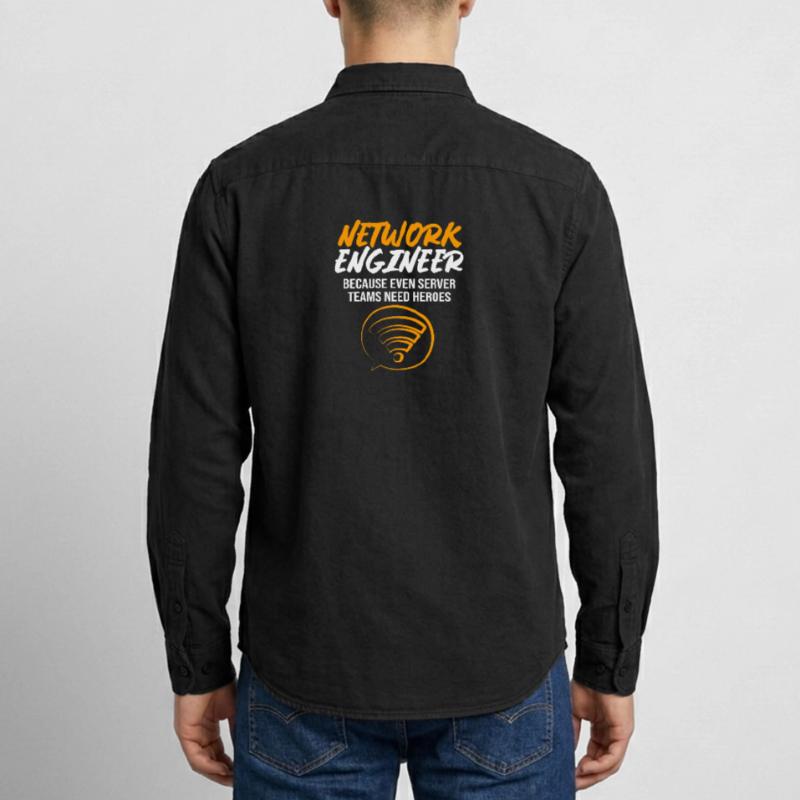 Network Computer Scientist Programmer Admin Relaxed Fit Unisex Organic Shirt by Stanley/Stella