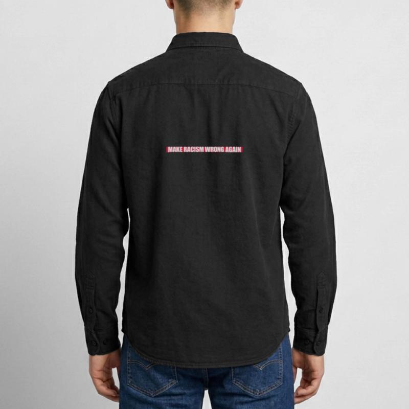 make racism wrong again Relaxed Fit Unisex Organic Shirt by Stanley/Stella