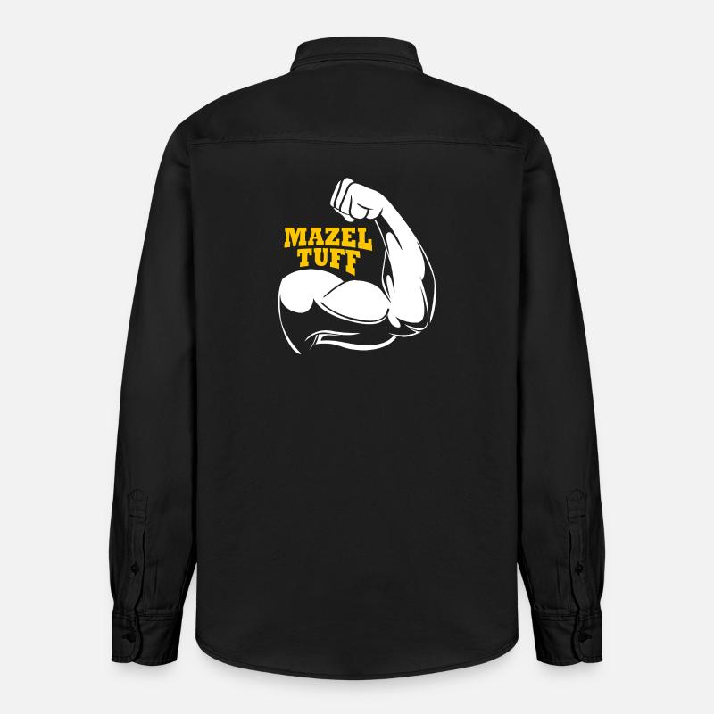 Hanoukka Hanoukka Hanoukka - Chemise unisexe coupe décontractée bio Stanley/Stella - noir délavé