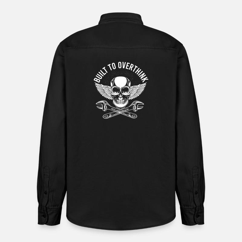 Mechanical Engineering Maschinenbauer Ingenieur - Relaxed Fit Unisex Organic Hemd von Stanley/Stella - washed Black
