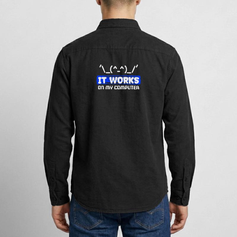 Debug Statement Bugfixing Skripting Code Developer Relaxed Fit Unisex Organic Hemd von Stanley/Stella