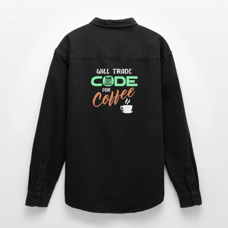 Programmer Developer Code Statement Computer Relaxed Fit Unisex Organic Shirt by Stanley/Stella