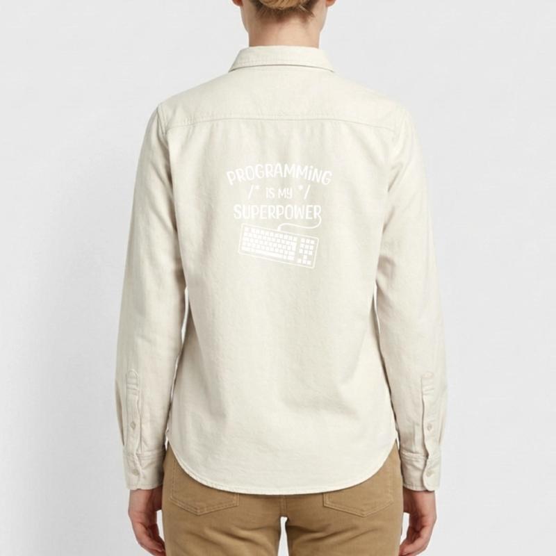 Computerfreak Developer Statement Coding Computer Science Relaxed Fit Unisex Organic Shirt by Stanley/Stella