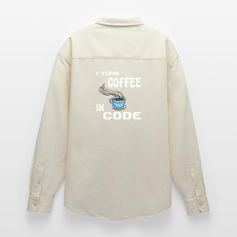 Developer Computergeek Statement Programmer Relaxed Fit Unisex Organic Shirt by Stanley/Stella