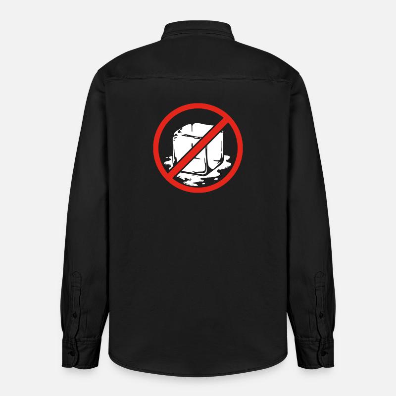 Kein Symbol Anti-Abschiebungs-Pro-Einwanderer-Marsch - Relaxed Fit Unisex Organic Hemd von Stanley/Stella - washed Black