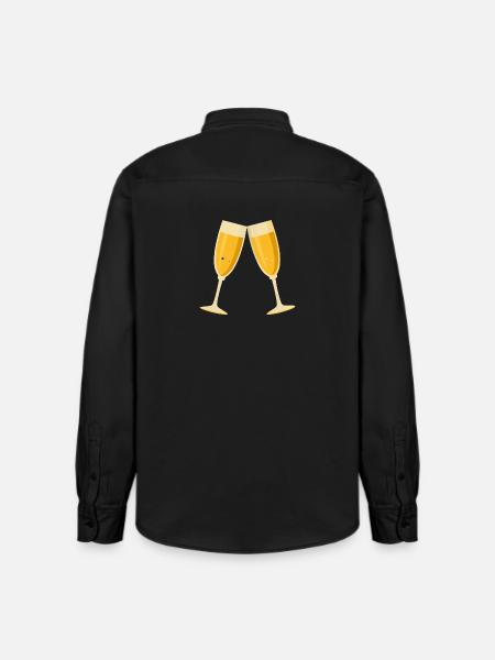 Toasts - Chemise unisexe coupe décontractée bio Stanley/Stella - noir délavé