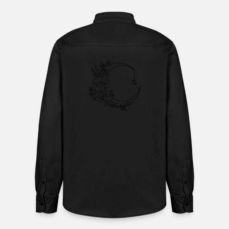 Impossible d’analyser - Chemise unisexe coupe décontractée bio Stanley/Stella - noir délavé