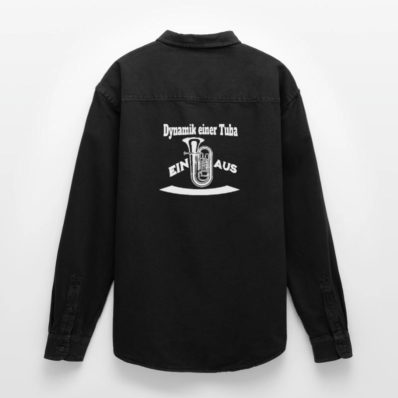 Dynamik einer Tuba - Ein oder Aus Relaxed Fit Unisex Organic Hemd von Stanley/Stella