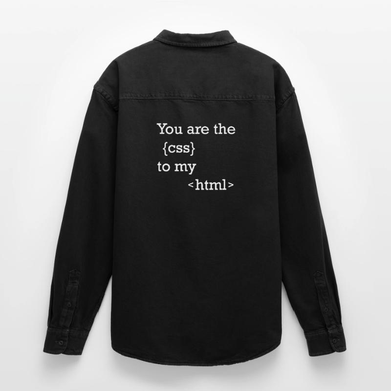 Funny programmer motif for web developers Relaxed Fit Unisex Organic Shirt by Stanley/Stella