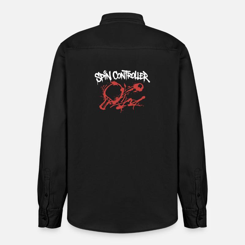 Spin Controller Graffiti - Relaxed Fit Unisex Organic Hemd von Stanley/Stella - washed Black