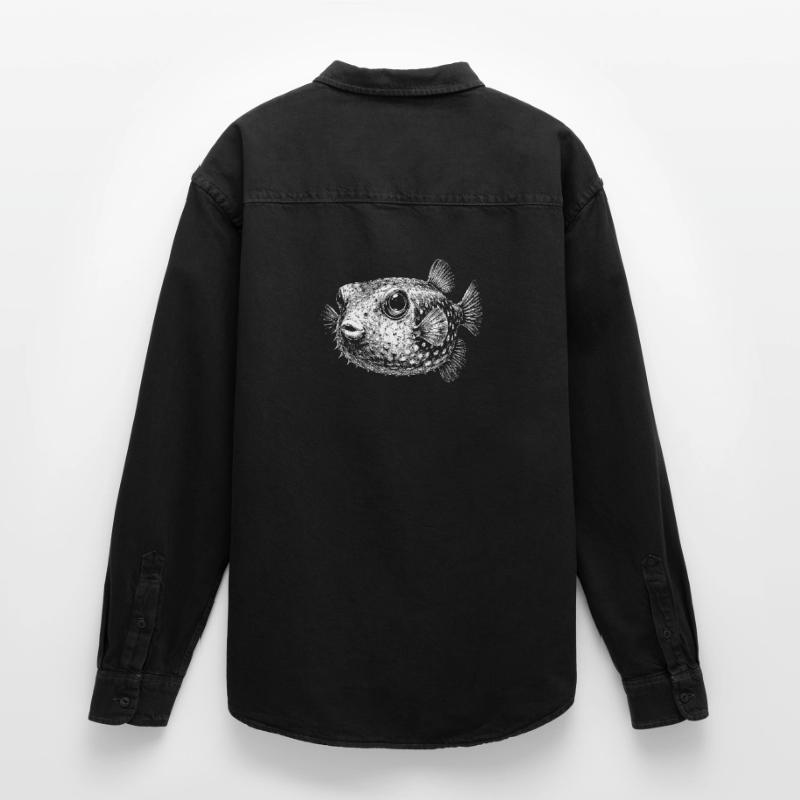 Pufferfish Relaxed Fit Unisex Organic Shirt by Stanley/Stella