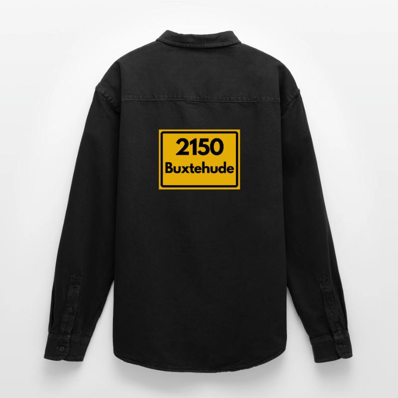 OLD POSTCODE POSTCODE RETRO 2150 BUXTEHUDE HANSE Relaxed Fit Unisex Organic Shirt by Stanley/Stella