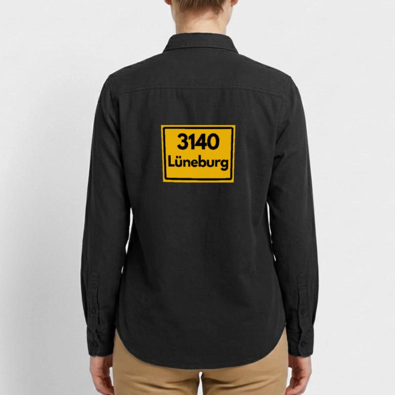 OLD POSTCODE POSTCODE RETRO 3140 LÜNEBURG – SALZ Relaxed Fit Unisex Organic Shirt by Stanley/Stella