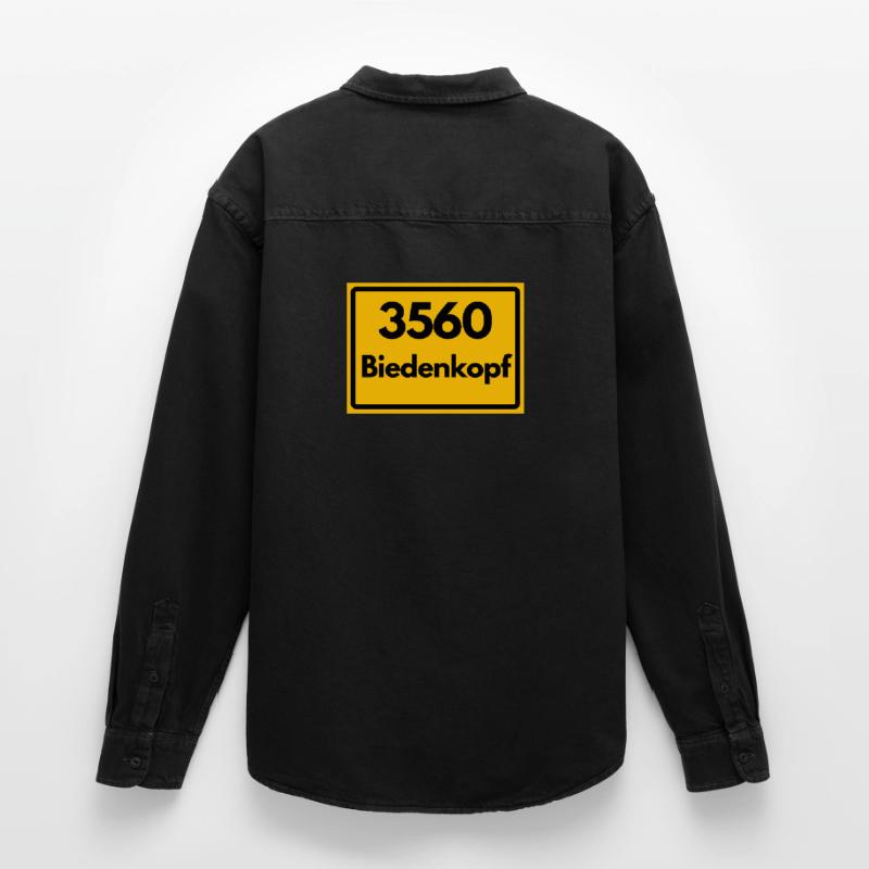 OLD POSTCODE POSTCODE RETRO 3560 BIEDENKOPF Relaxed Fit Unisex Organic Shirt by Stanley/Stella