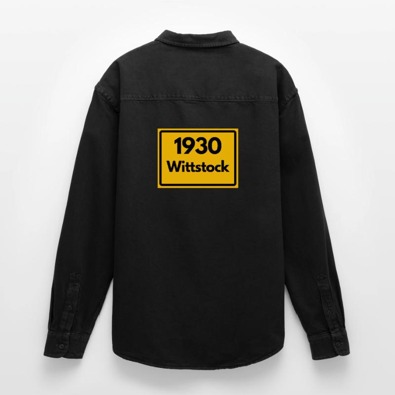 OLD POSTCODE POSTCODE RETRO 1930 WITTSTOCK HEIMAT Relaxed Fit Unisex Organic Shirt by Stanley/Stella
