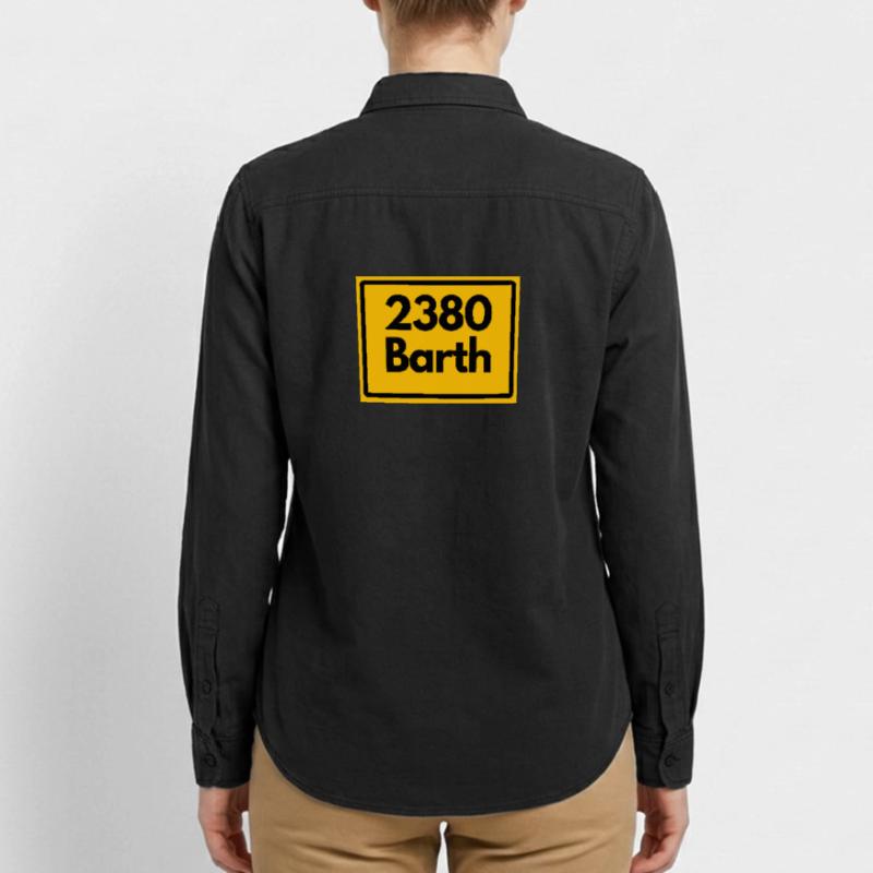 OLD POSTCODE POSTCODE RETRO 2380 BARTH HEIMATSTOLZ Relaxed Fit Unisex Organic Shirt by Stanley/Stella