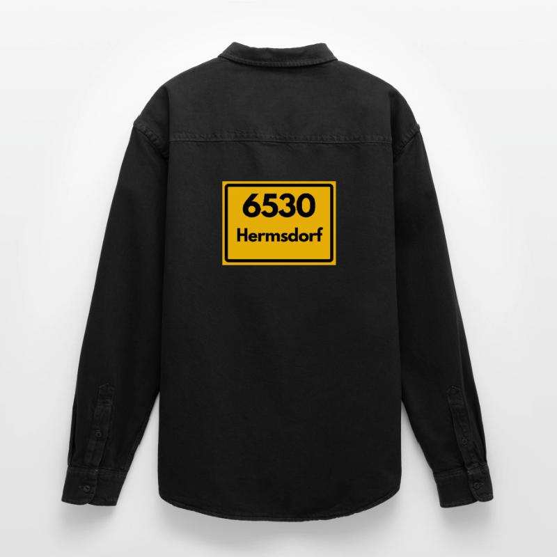Ancien code postal 6530 Hermsdorf, Thuringe, code postal Chemise unisexe coupe décontractée bio Stanley/Stella