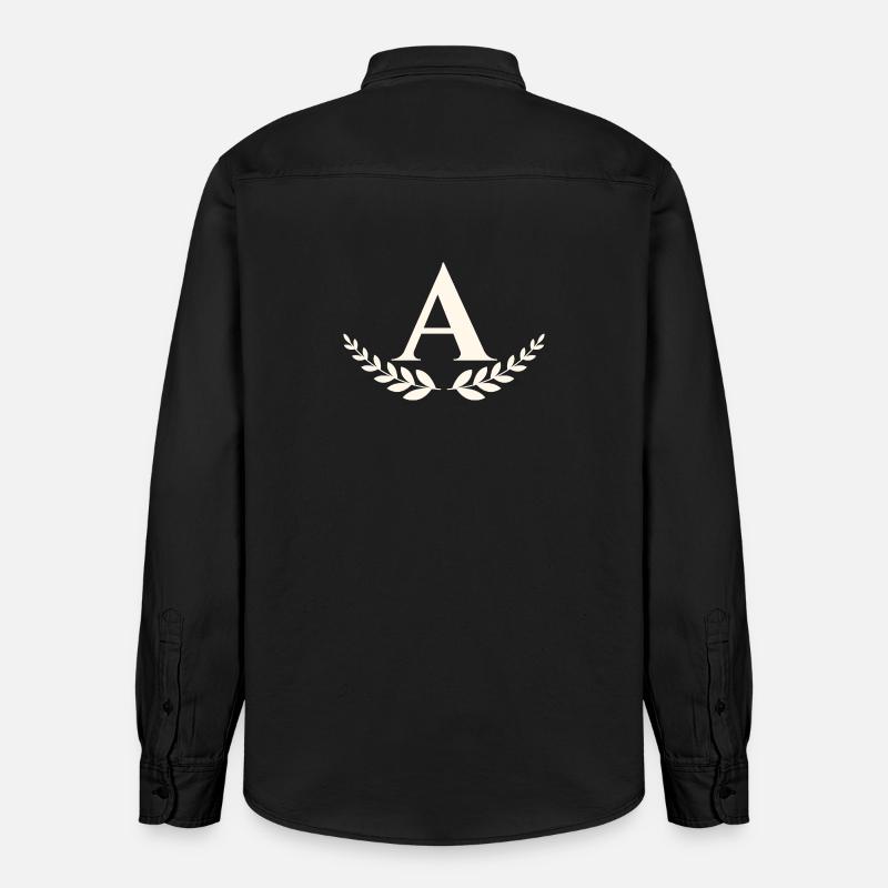 A - Relaxed Fit Unisex Organic Hemd von Stanley/Stella - washed Black