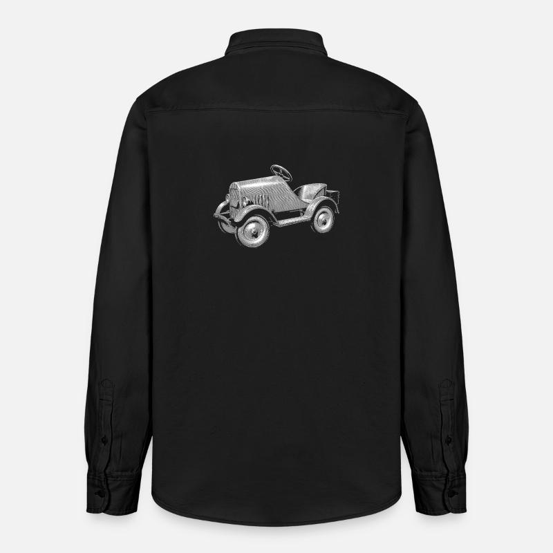 Caisse à savon - Chemise unisexe coupe décontractée bio Stanley/Stella - noir délavé