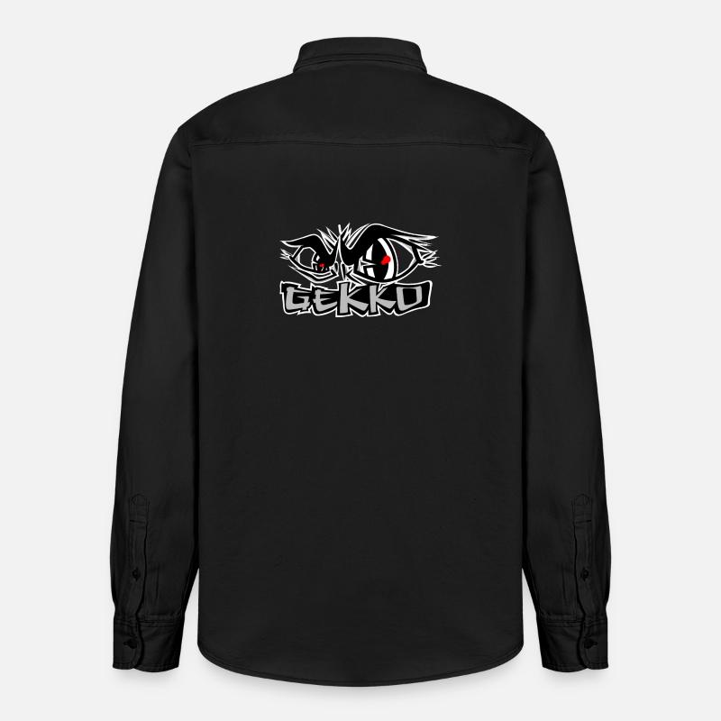 Sans peur - Chemise unisexe coupe décontractée bio Stanley/Stella - noir délavé