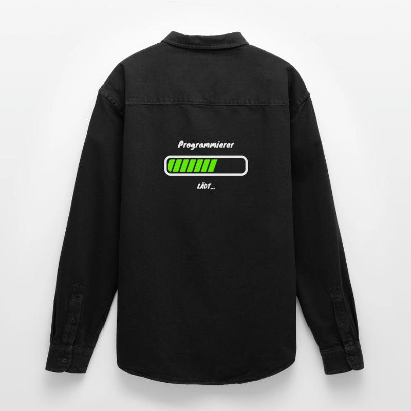Programmer Loading Software Development Relaxed Fit Unisex Organic Shirt by Stanley/Stella