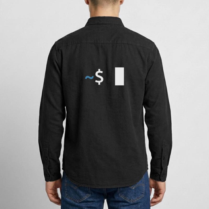 Commande Linux Shell Chemise unisexe coupe décontractée bio Stanley/Stella