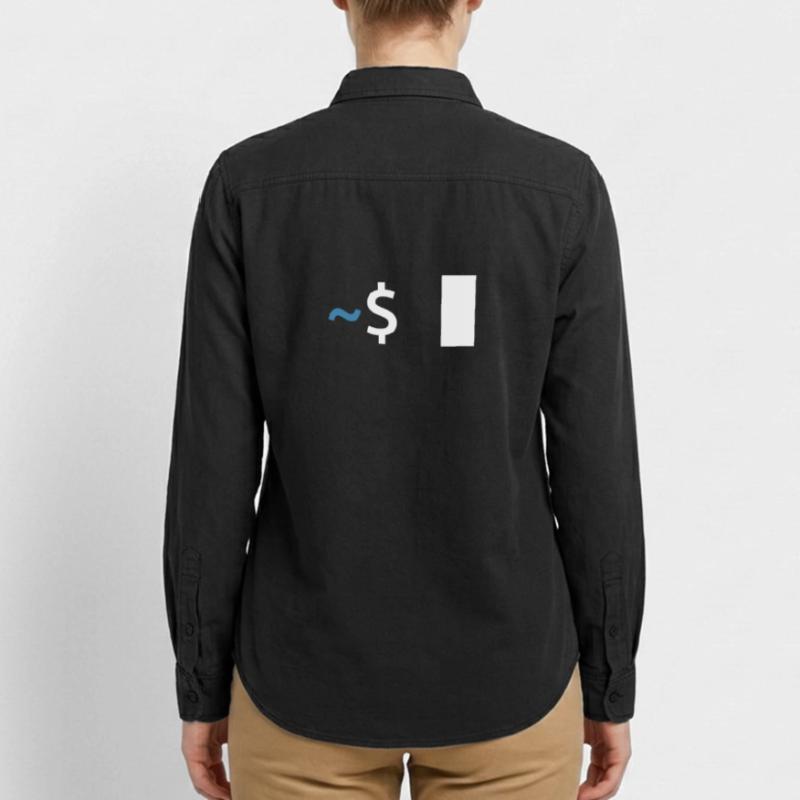 Commande Linux Shell Chemise unisexe coupe décontractée bio Stanley/Stella