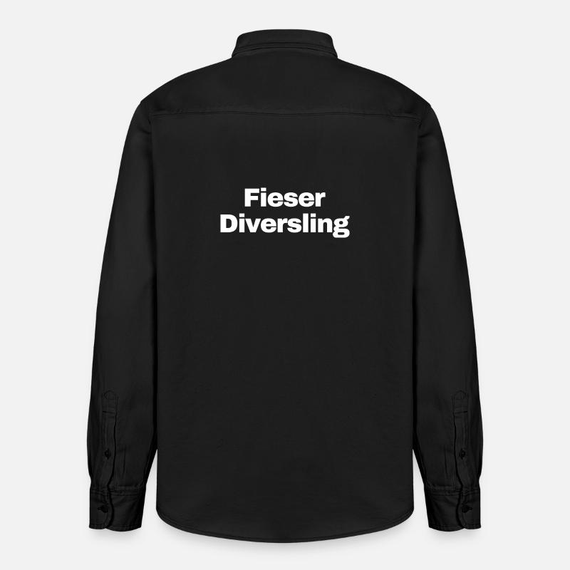 So ein Lümmel - Relaxed Fit Unisex Organic Hemd von Stanley/Stella - washed Black