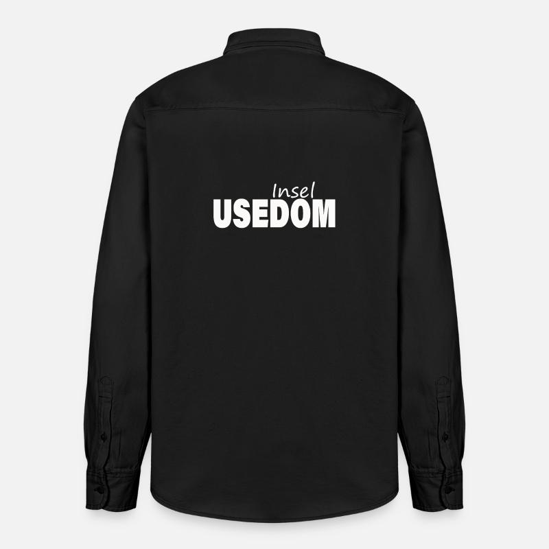 Utilisation - Chemise unisexe coupe décontractée bio Stanley/Stella - noir délavé