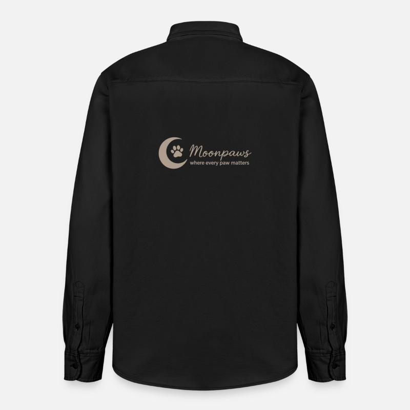 880F2EEF-BC7B-4AFD-84AB-2FC4A8ACD1C5 - Chemise unisexe coupe décontractée bio Stanley/Stella - noir délavé