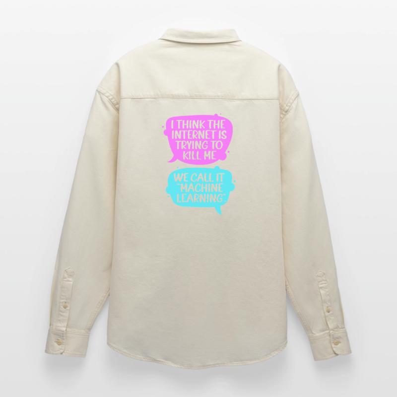 GPT Programmierer Coder Relaxed Fit Unisex Organic Hemd von Stanley/Stella