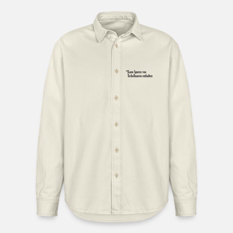 Teckelhaare? das ist Mode! - Relaxed Fit Unisex Organic Hemd von Stanley/Stella - Natur