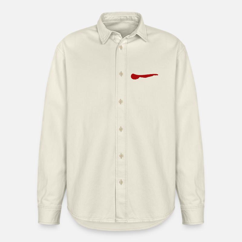 Île d’Ameland - Chemise unisexe coupe décontractée bio Stanley/Stella - écru doux