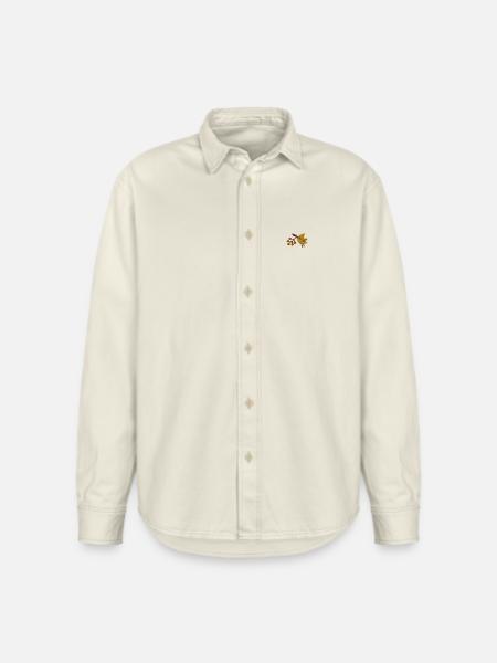 Berry bird - Relaxed Fit Unisex Organic Shirt by Stanley/Stella - soft Ecru