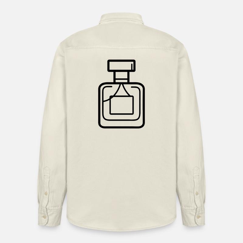 flacon de parfum - Chemise unisexe coupe décontractée bio Stanley/Stella - écru doux