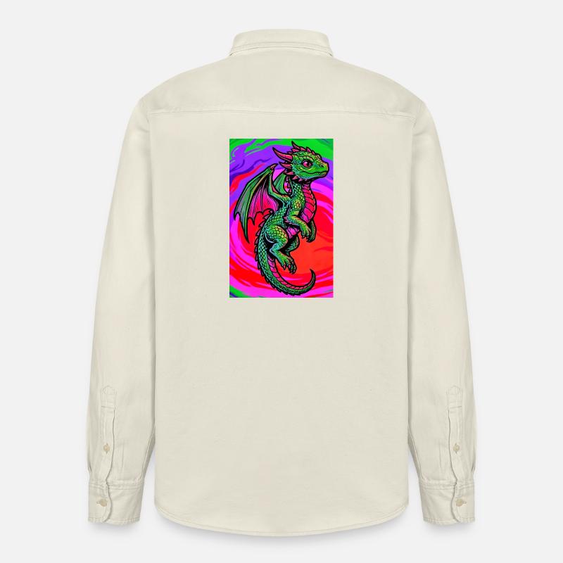 dragon - Chemise unisexe coupe décontractée bio Stanley/Stella - écru doux