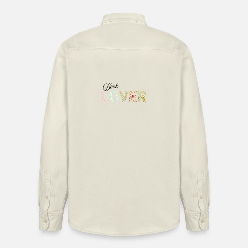 book lover - Relaxed Fit Unisex Organic Hemd von Stanley/Stella - Natur