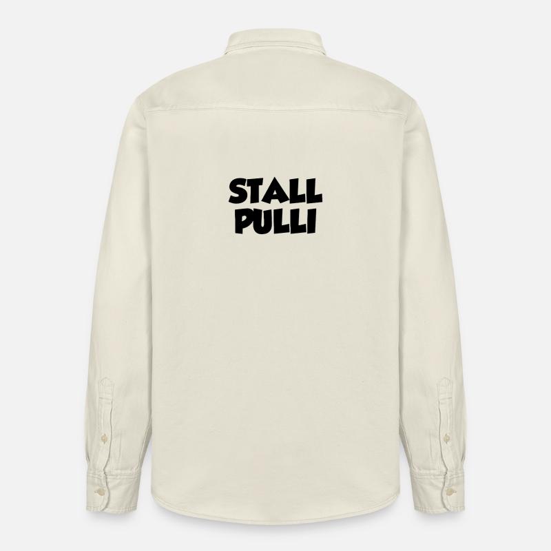 StallPulli - Relaxed Fit Unisex Organic Hemd von Stanley/Stella - Natur