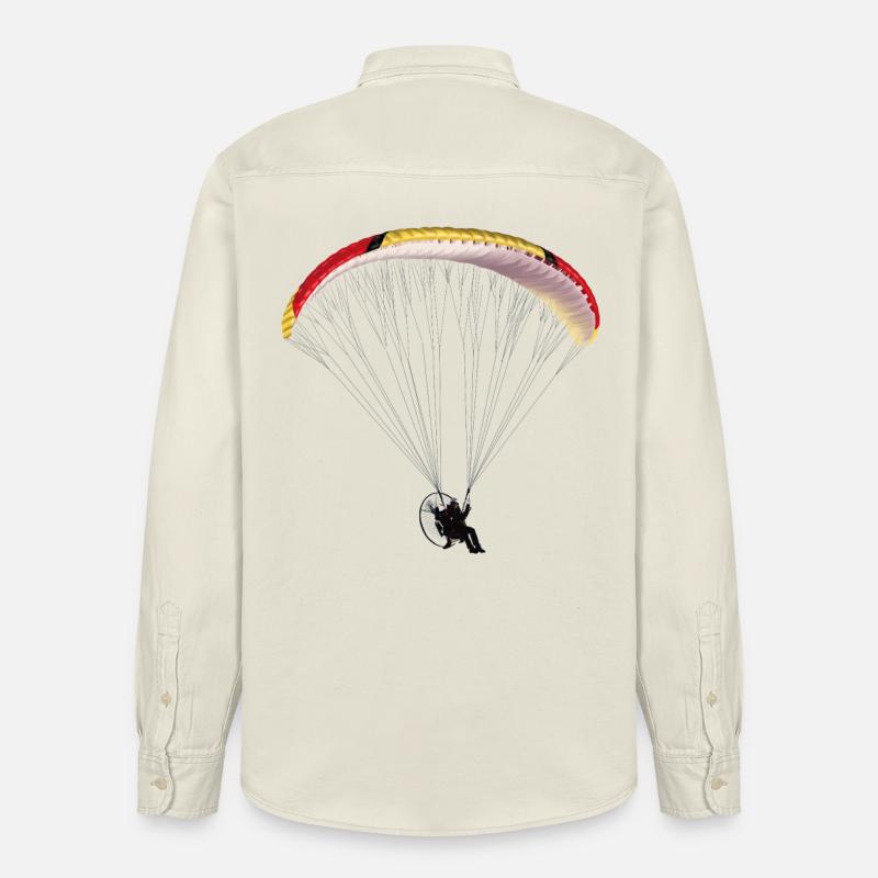 Paramotor - Chemise unisexe coupe décontractée bio Stanley/Stella - écru doux