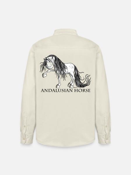 Süßer Andalusier - Relaxed Fit Unisex Organic Hemd von Stanley/Stella - Natur