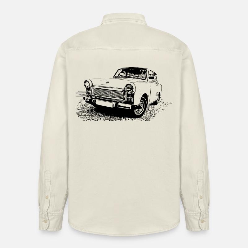 P 601 S - Relaxed Fit Unisex Organic Hemd von Stanley/Stella - Natur