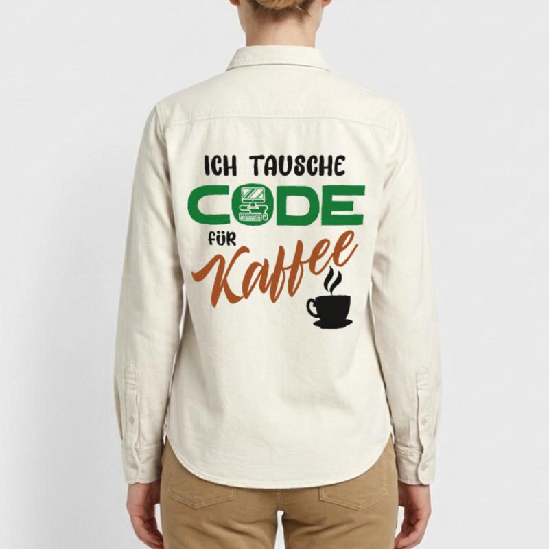 Programmer Software Developer Code Relaxed Fit Unisex Organic Shirt by Stanley/Stella