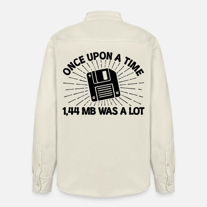 Programmierer Debug Skripting Developer Statement - Relaxed Fit Unisex Organic Hemd von Stanley/Stella - Natur