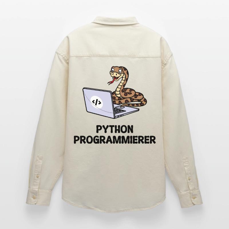 Programmer Computer Code Developer Statement Relaxed Fit Unisex Organic Shirt by Stanley/Stella