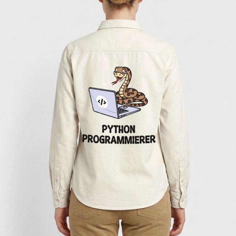 Programmer Computer Code Developer Statement Relaxed Fit Unisex Organic Shirt by Stanley/Stella