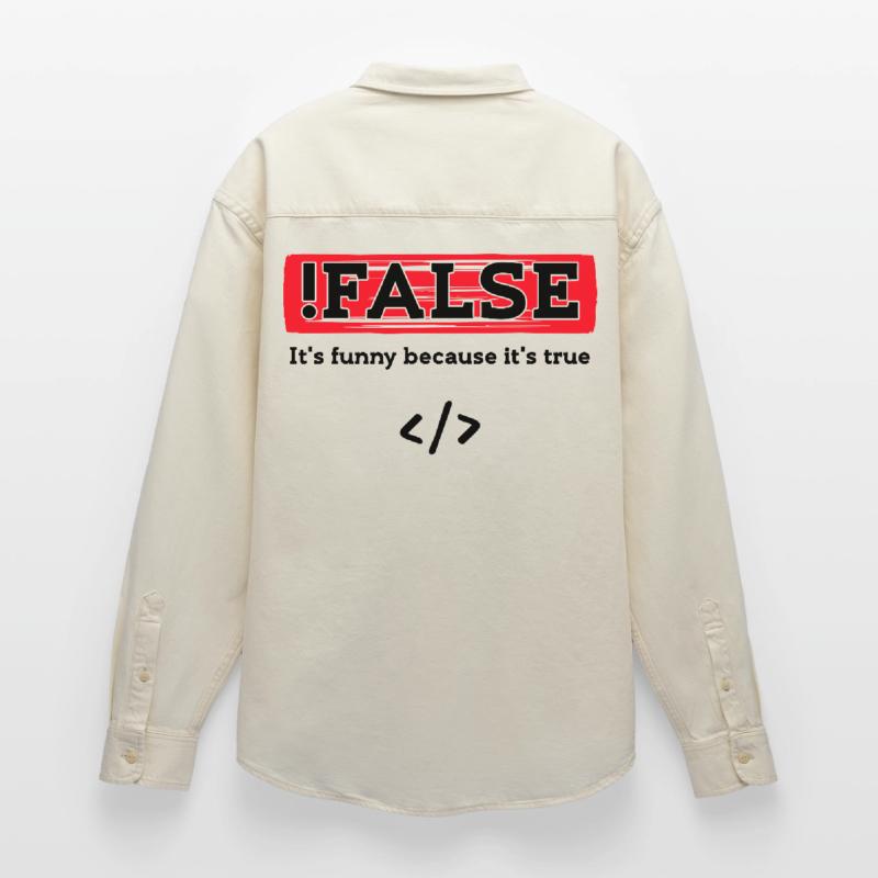 Code Debug Programmer Developer Funny Sayings Relaxed Fit Unisex Organic Shirt by Stanley/Stella