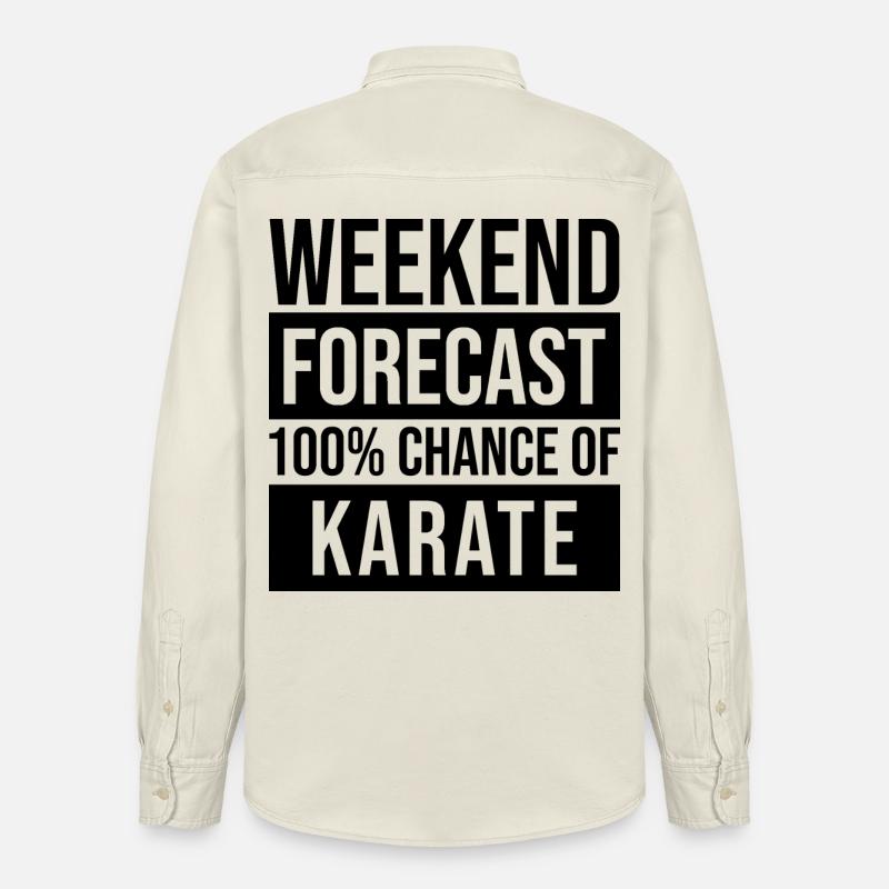 karate - Stanley/Stella unisex skjorte afslappet pasform økologisk - blød ecru