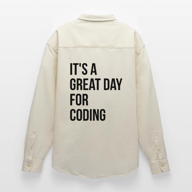 Coding Relaxed Fit Unisex Organic Shirt by Stanley/Stella